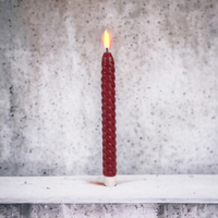 2 Pack Red Twist LED Dinner Candle | was £13.99 now £11.89 with code BLACK15