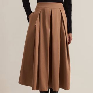 Phase Eight Pleated Skirt