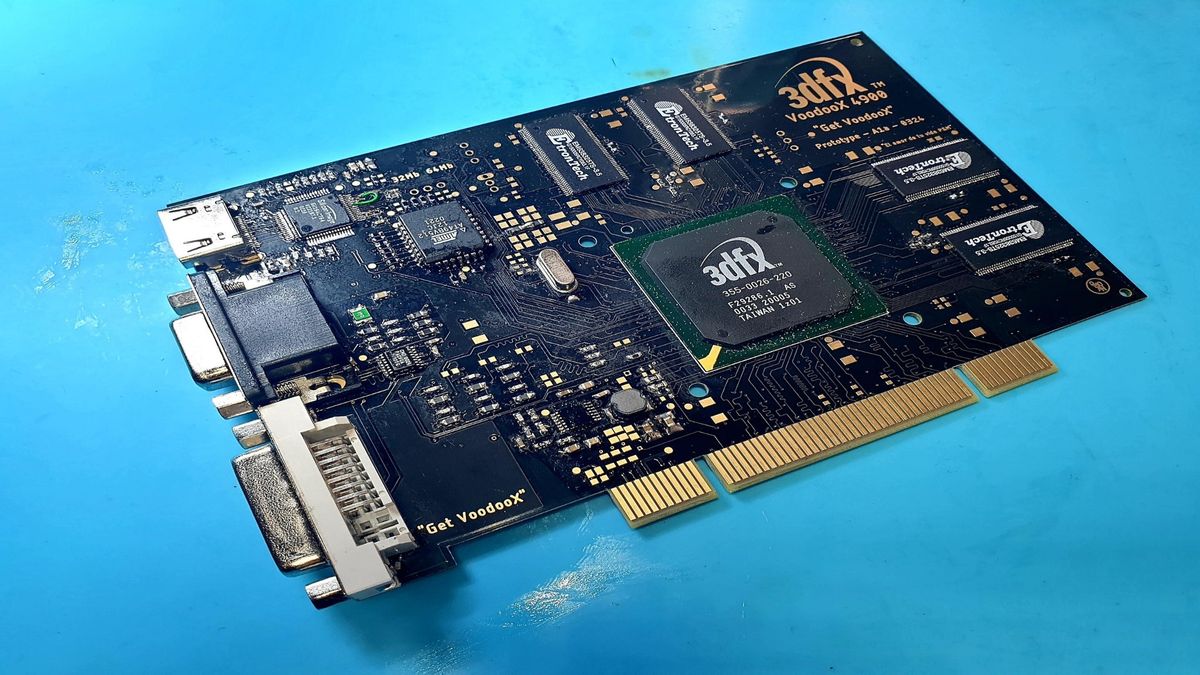 Fans are recreating tech history by building their own vintage 3dfx Voodoo graphics card