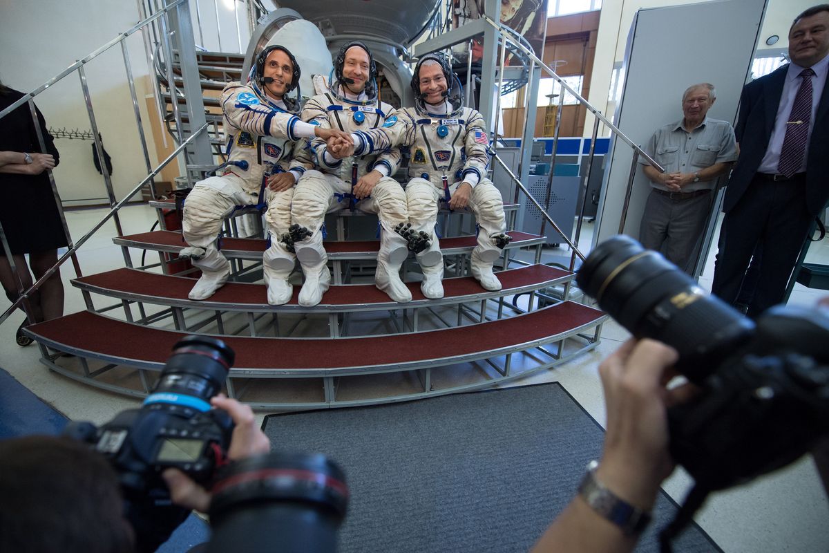 New International Space Station Crew Launches Today Watch It Live Space