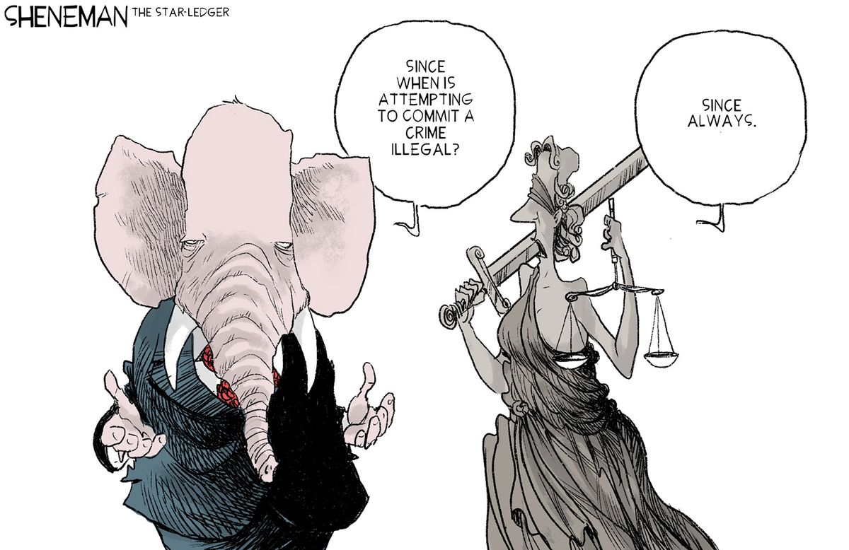 Political Cartoon U S Trump Illegal Bribery Crimes The Week Political Cartoon U S Trump Illegal Bribery Crimes The Week