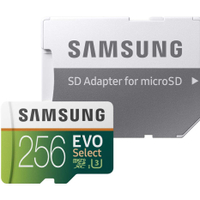 Samsung EVO Select 256GB microSDXC: £47.99£37.99 at Amazon