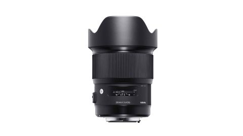 Sigma 20mm f/1.4 DG HSM ART lens review: image shows Sigma 20mm f/1.4 DG HSM ART lens 