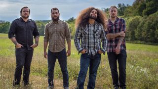 A press shot of Coheed And Cambria in 2016