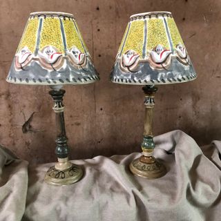 painted lampshades