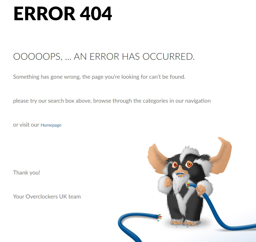 Overclockers 404