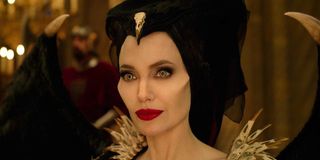 Angelina Jolie as Maleficent in the film Maleficent.