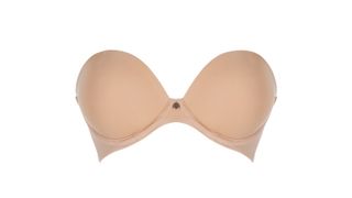Boux Avenue strapless padded plunge bra, one of w&h's best strapless bras picks