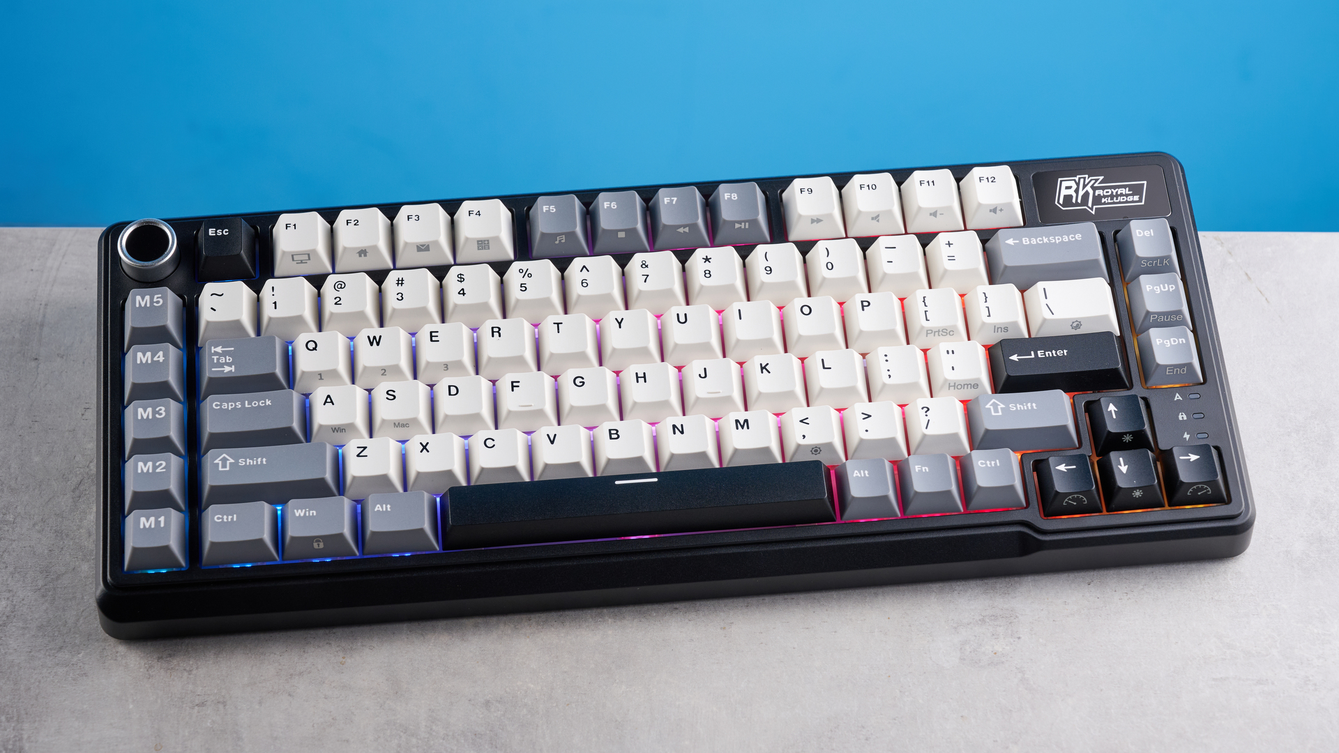 Royal Kludge L75 mechanical keyboard in black