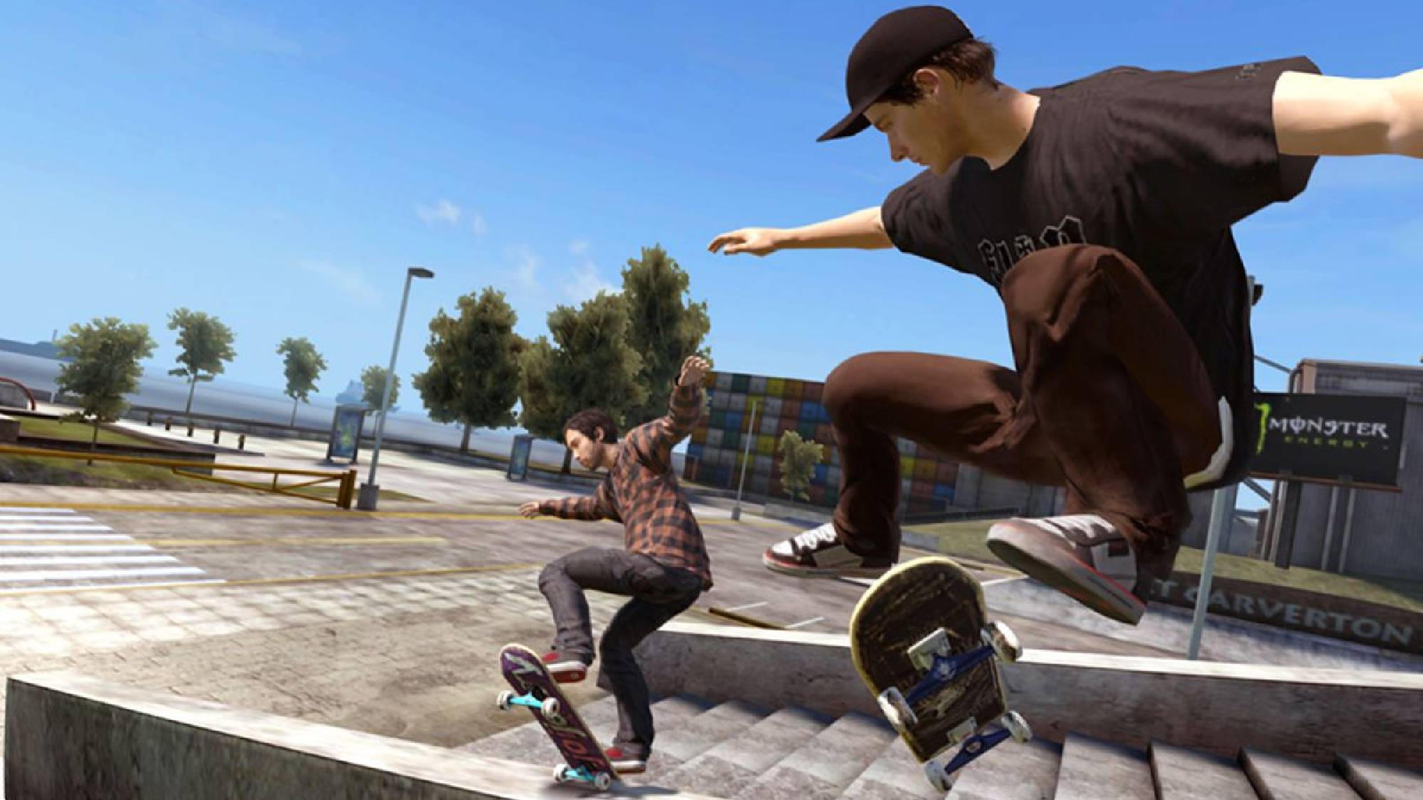 A screenshot from Skate 3