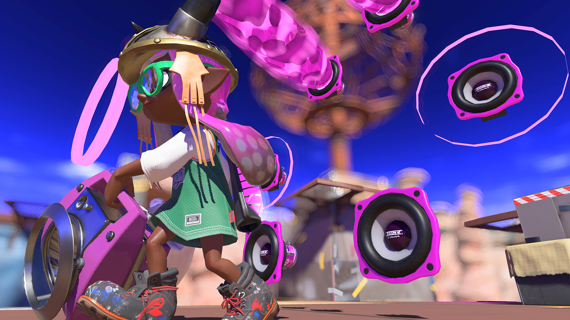 Splatoon 3 finds its way in a world flooded with brutal shooting games : NPR