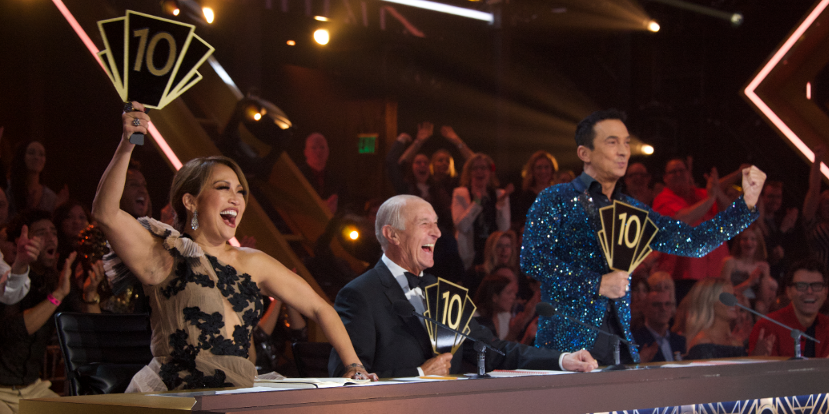 Dancing with the Stars Carrie Ann Inaba Len Goodman Bruno Tonioli ABC