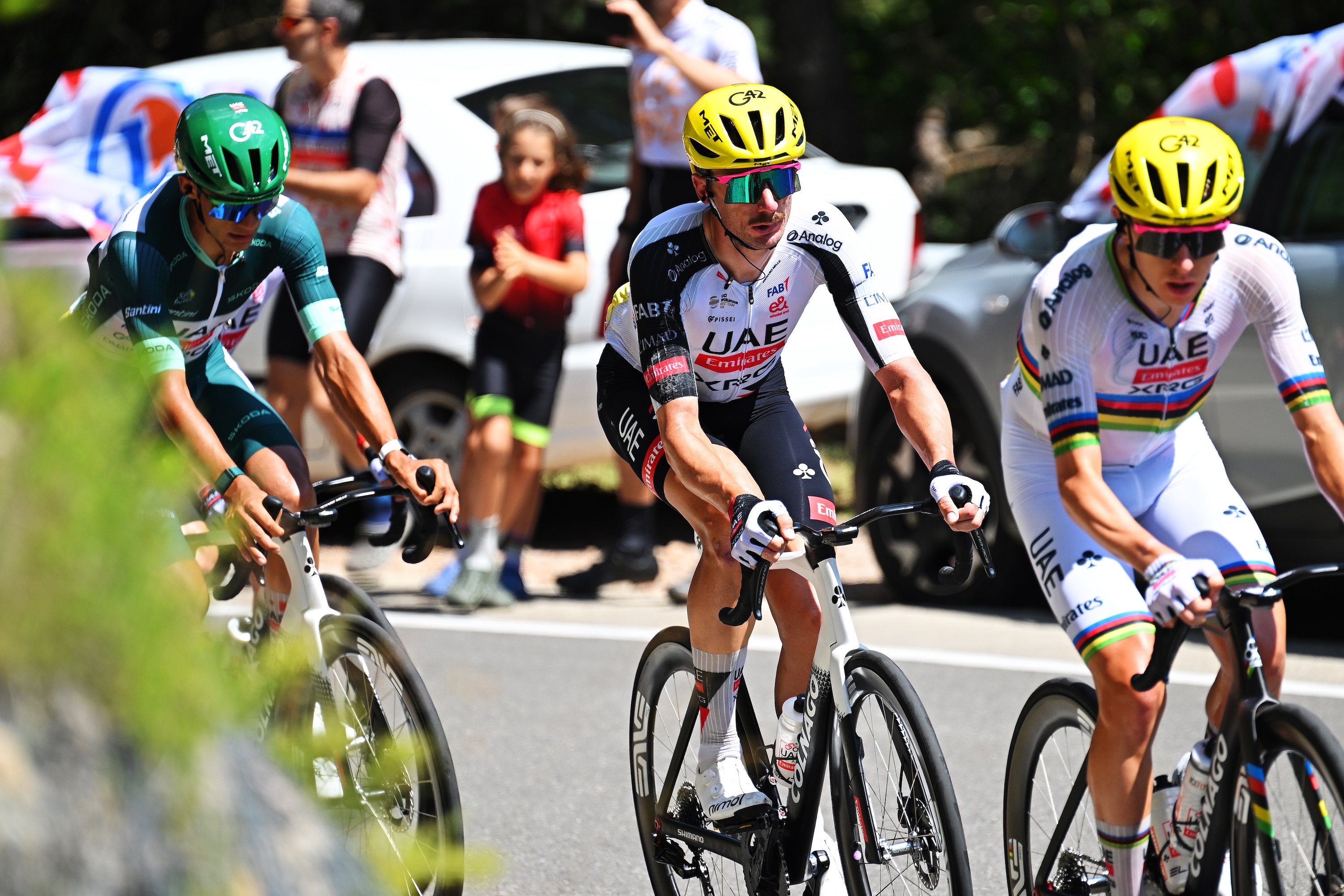 Brandon McNulty at the 2026 Tour de France