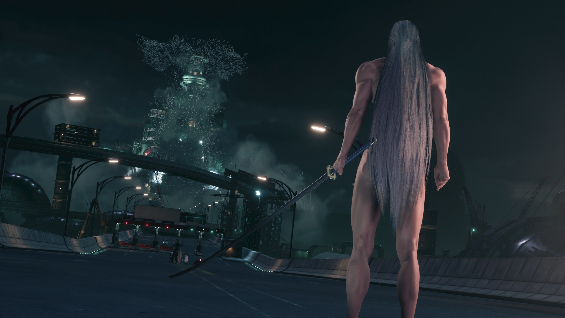 Nude Sephiroth mod