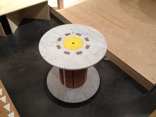 Marble side table