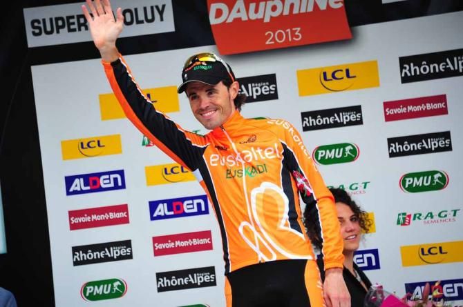 Samuel Sanchez (Euskaltel-Euskadi) was happy to get off the mark.