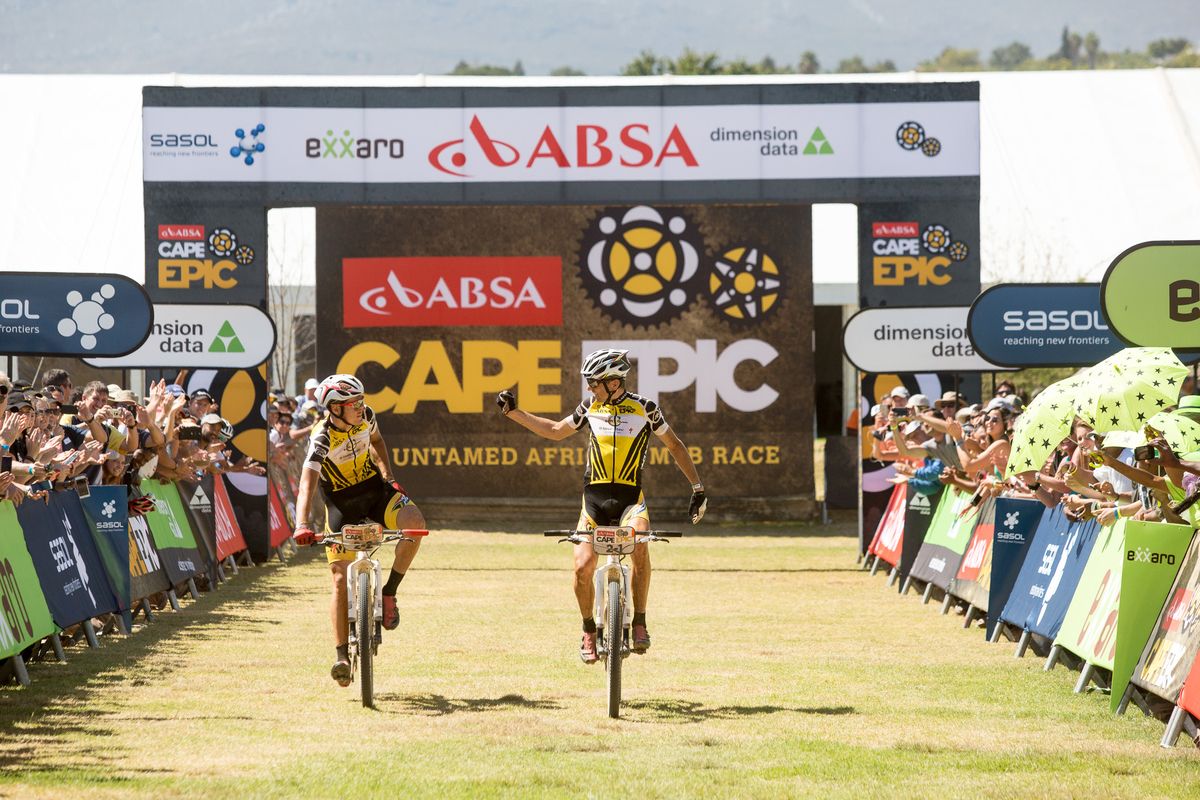 Christophe Sauser and Jaroslav Kulhavy win stage 5
