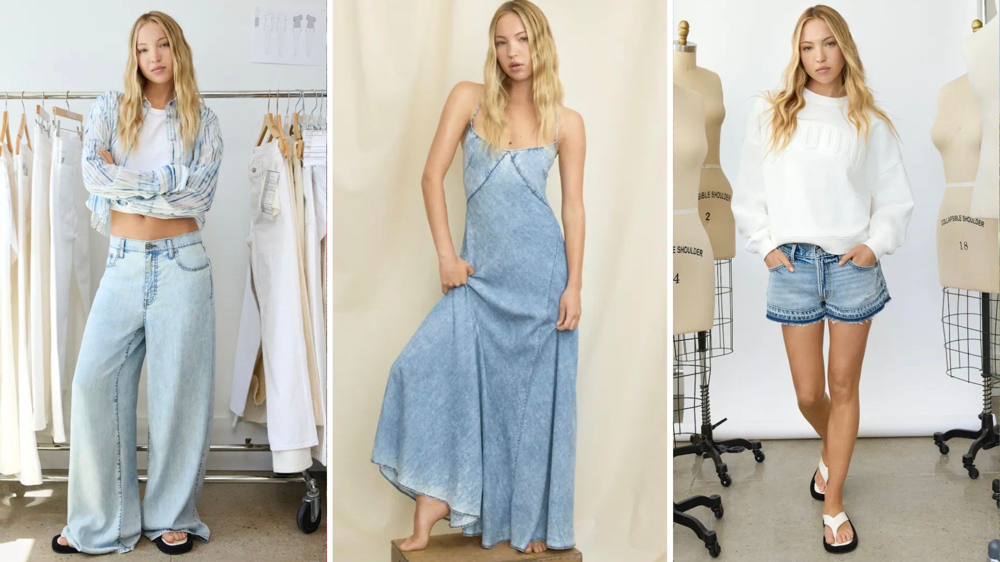 Lila Moss wears GAP's GapStudio collection