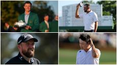 Rory McIlroy, Scottie Scheffler, Shane Lowry, Haotong Li