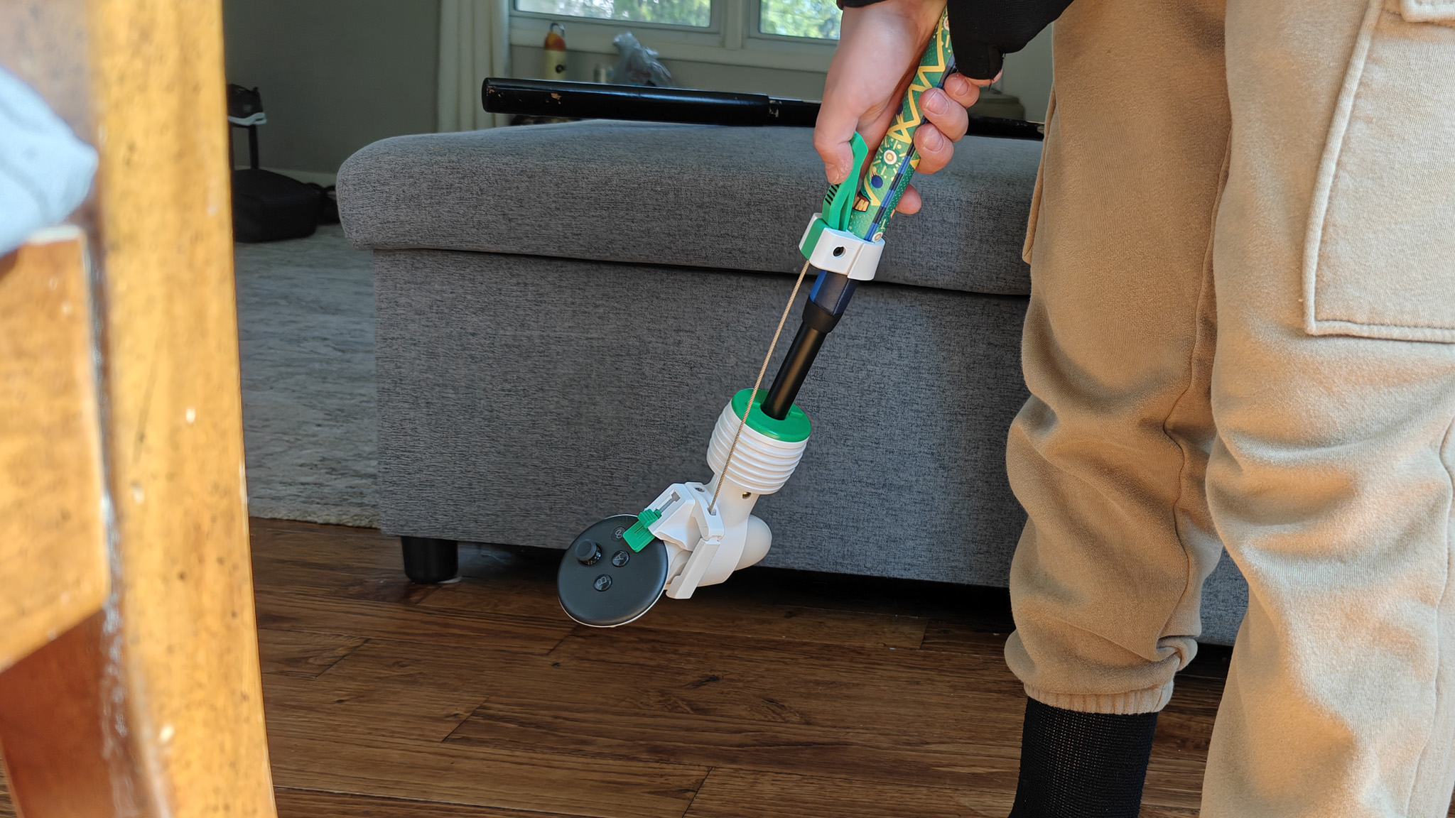 The Grip-to-Putter 3 golf club accessory for the Meta Quest 3