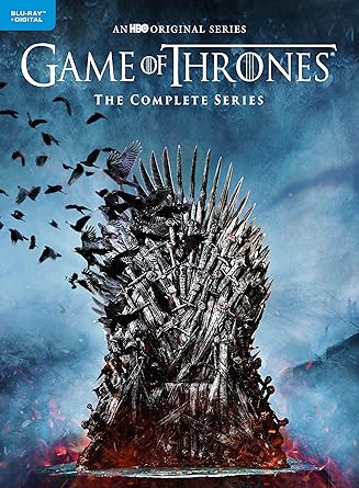 The package cover for the complete Game of Thrones Blu-Ray collection