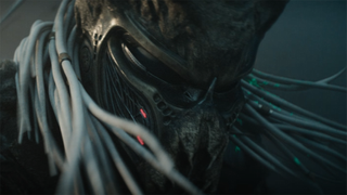 Screenshot from Predator: Badlands trailer.