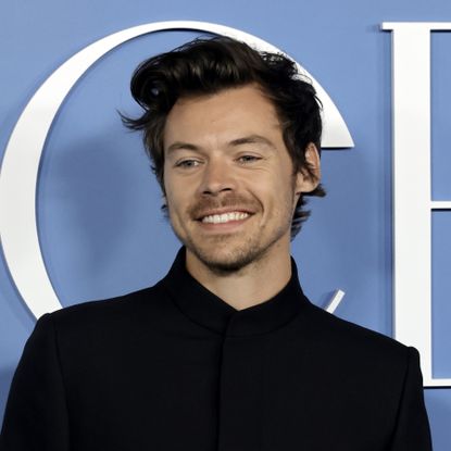 Harry Styles arrives at the Los Angeles premiere of "My Policeman" at Regency Bruin Theatre