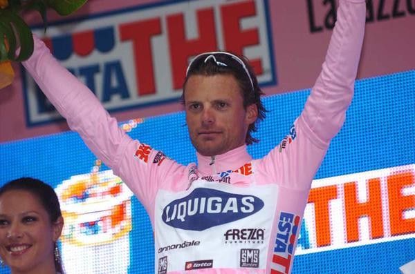 Maglia Rosa Danilo Di Luca (Liquigas).