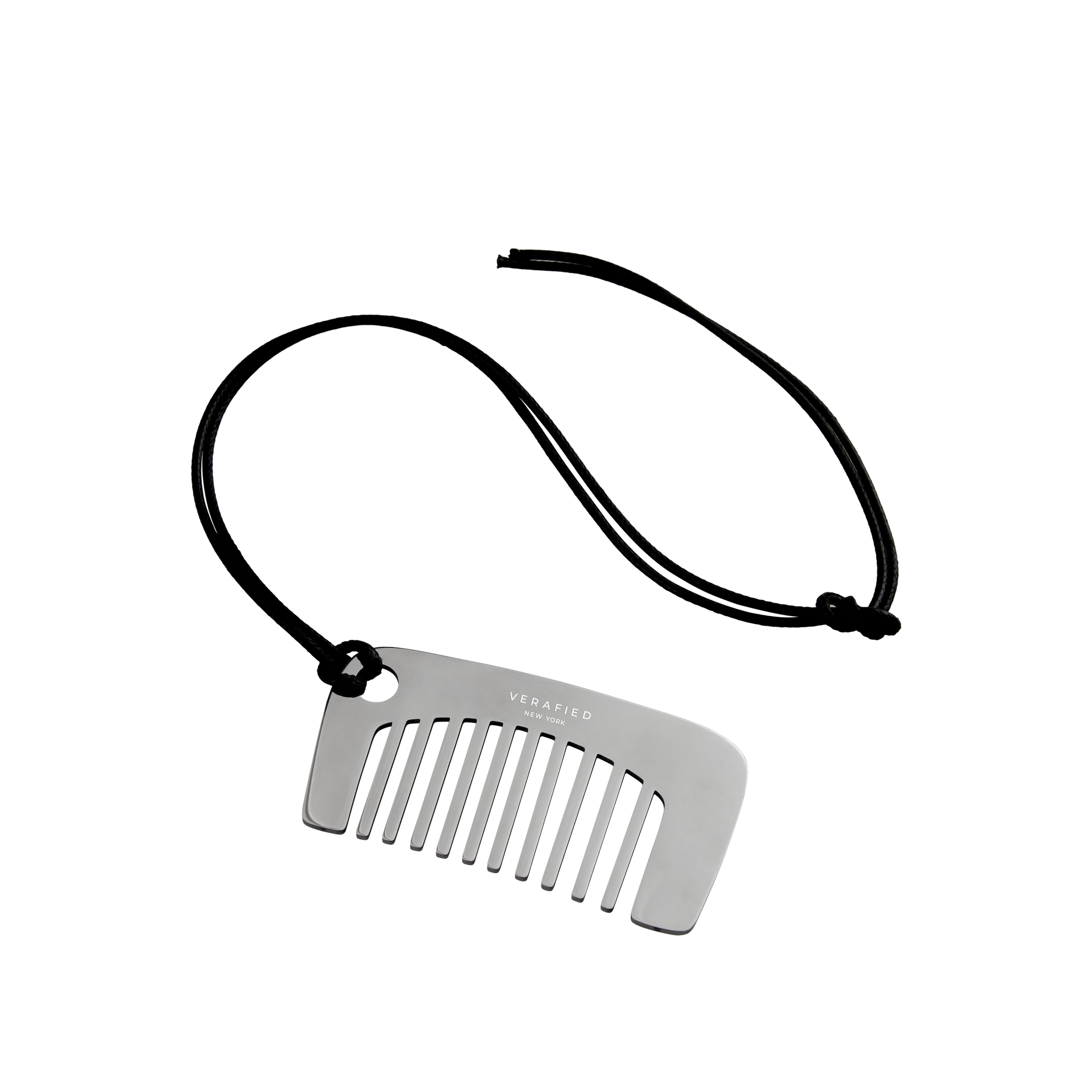 Silver Comb Charm - Silver