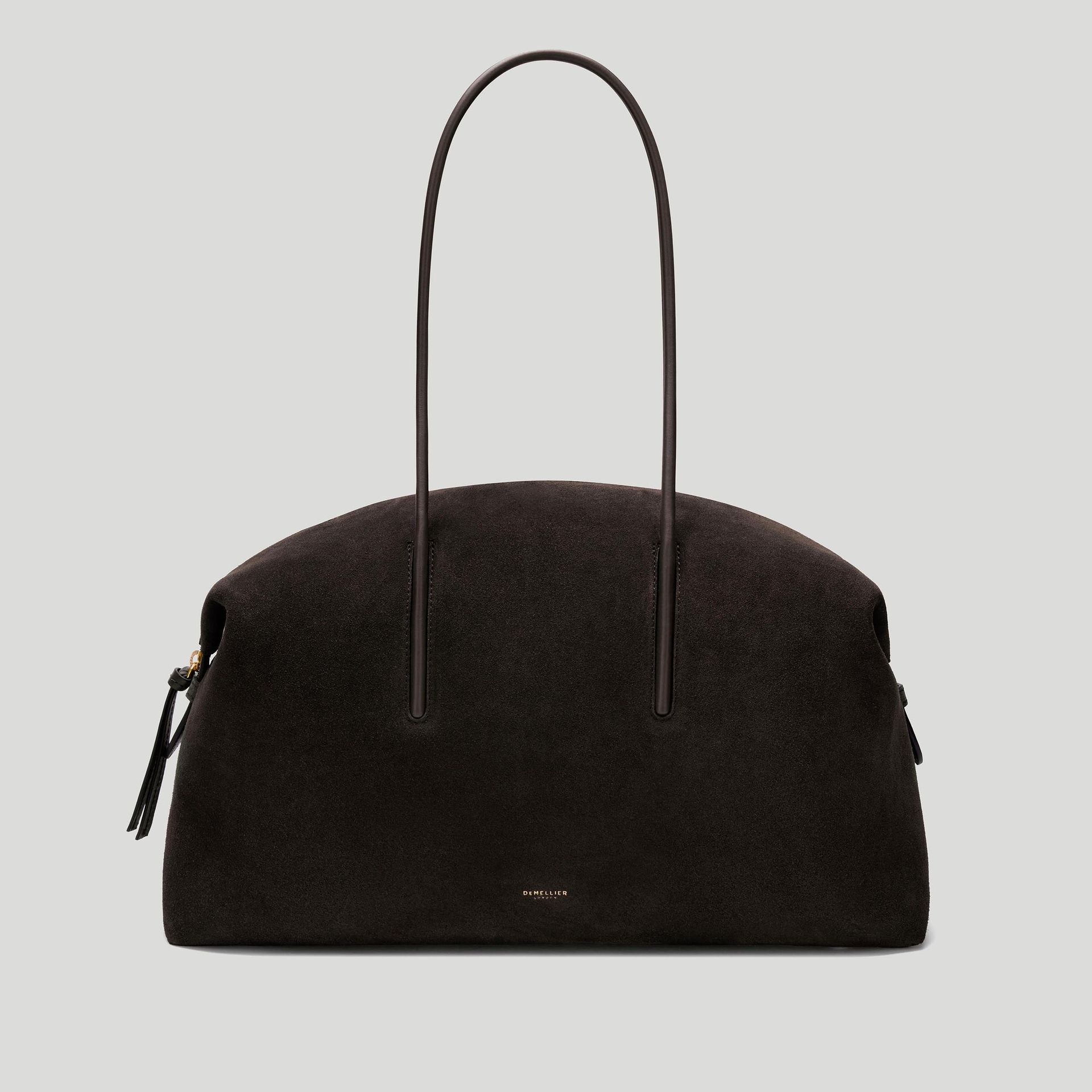 The Stockholm | Dark Chocolate Suede & Dark Chocolate Smooth | Demellier