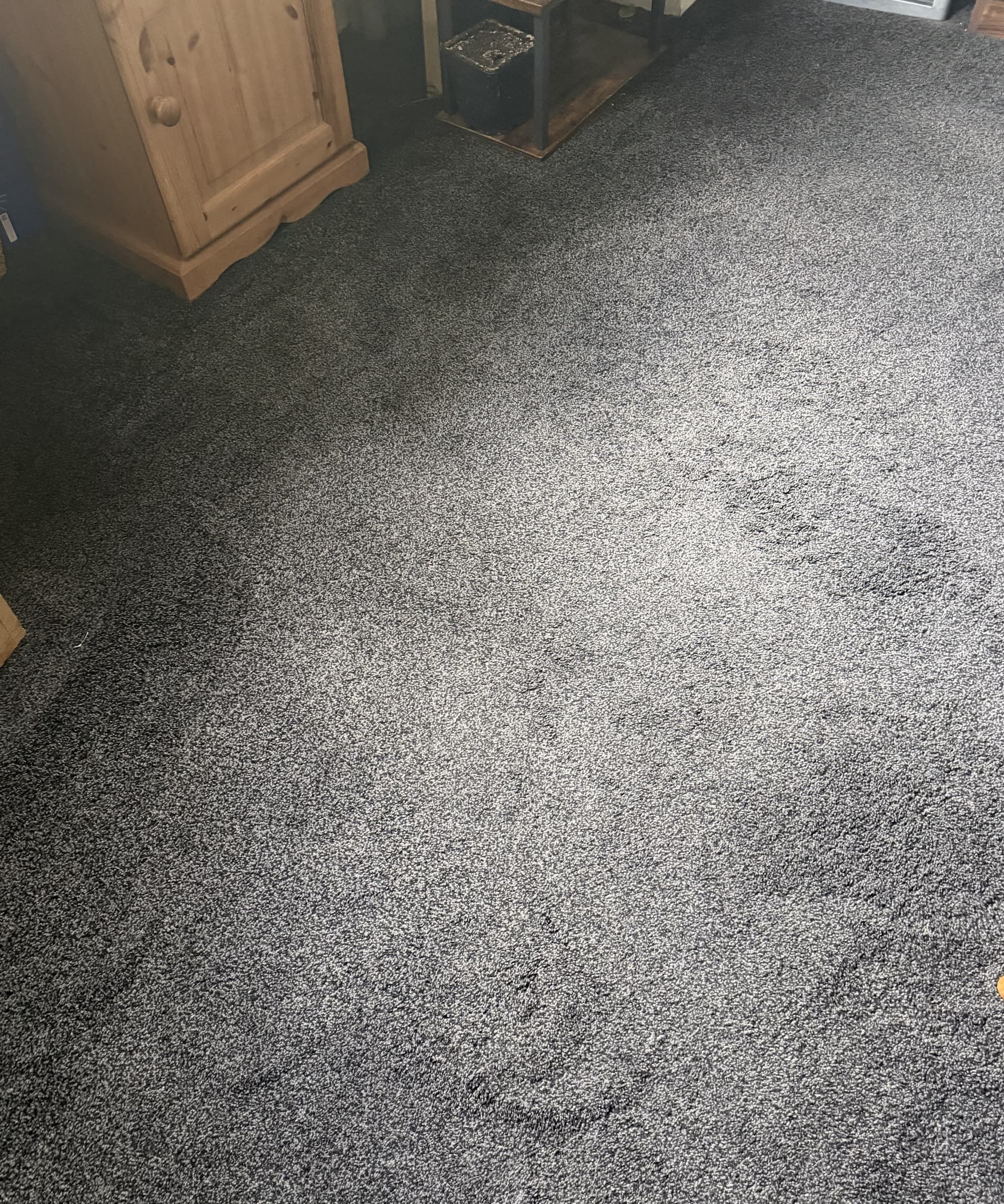 A clean carpet