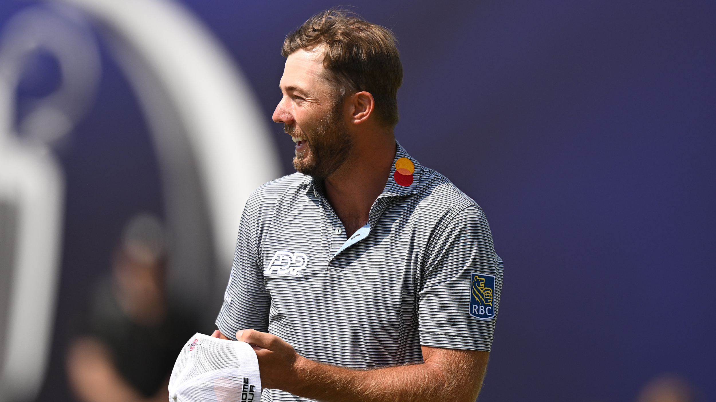 Sam Burns at The Open