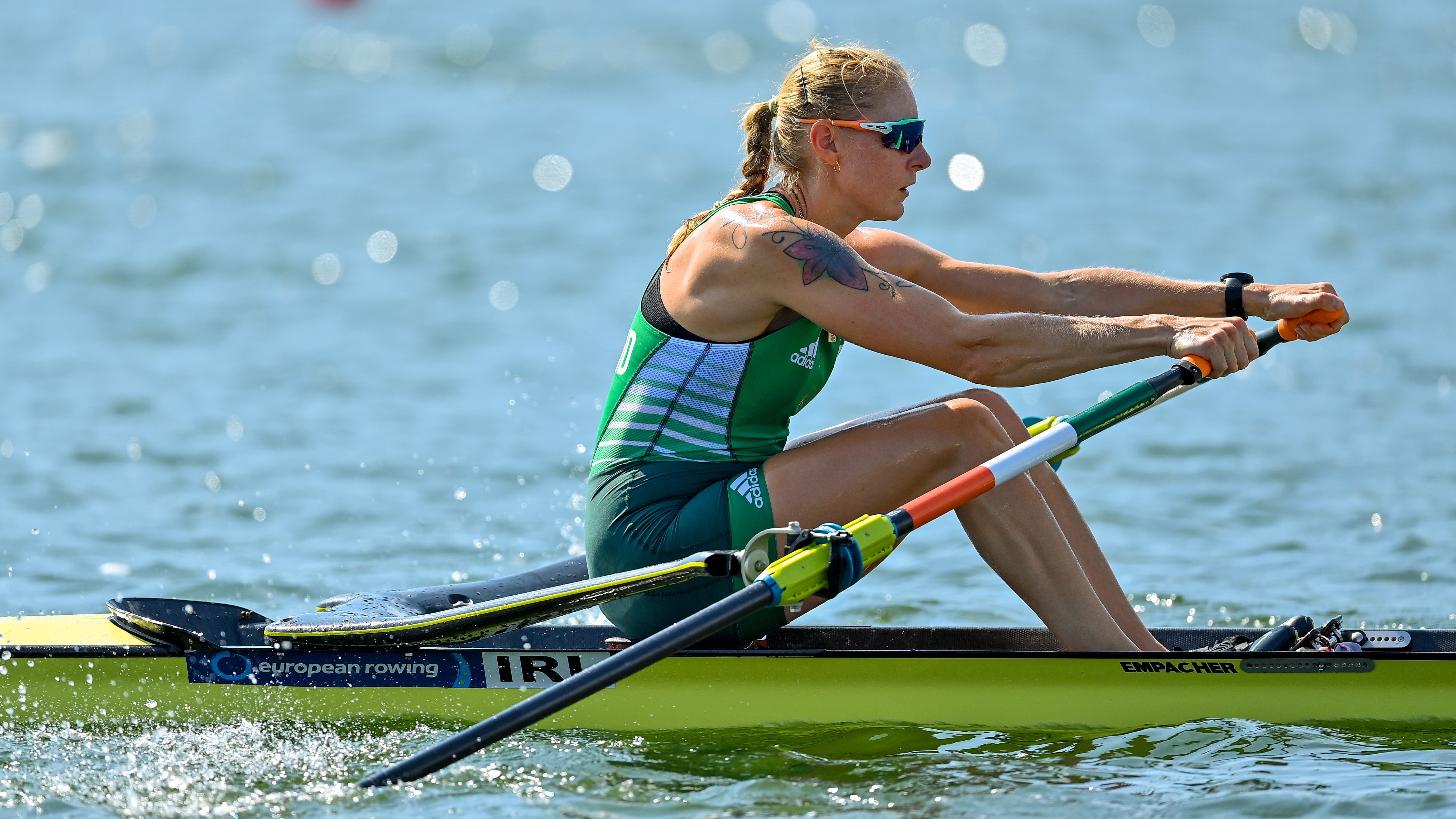 Ireland's Sanita Puspure is rowing's reigning World Champion and a hot favorite in Tokyo