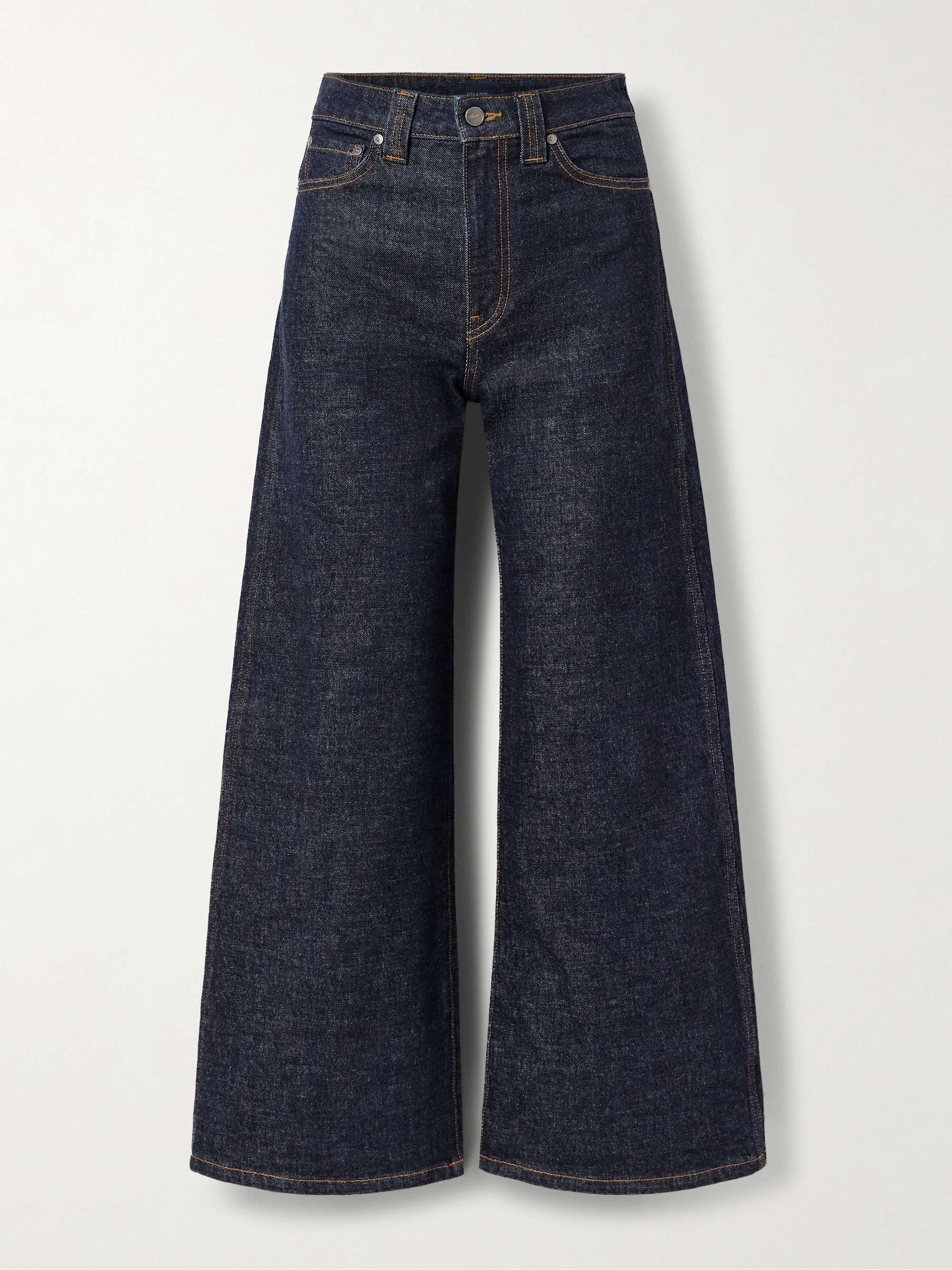 Delina High-Rise Straight-Leg Jeans