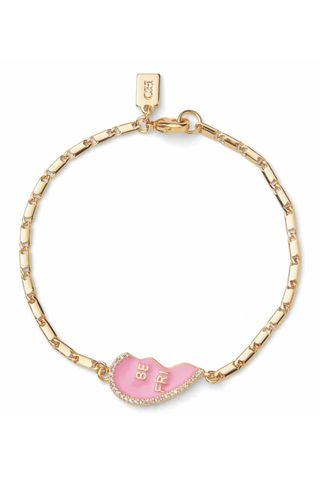 Crystal Haze Best Friends 18ct gold-plated cubic zirconia bracelet set - galentine's day gift ideas