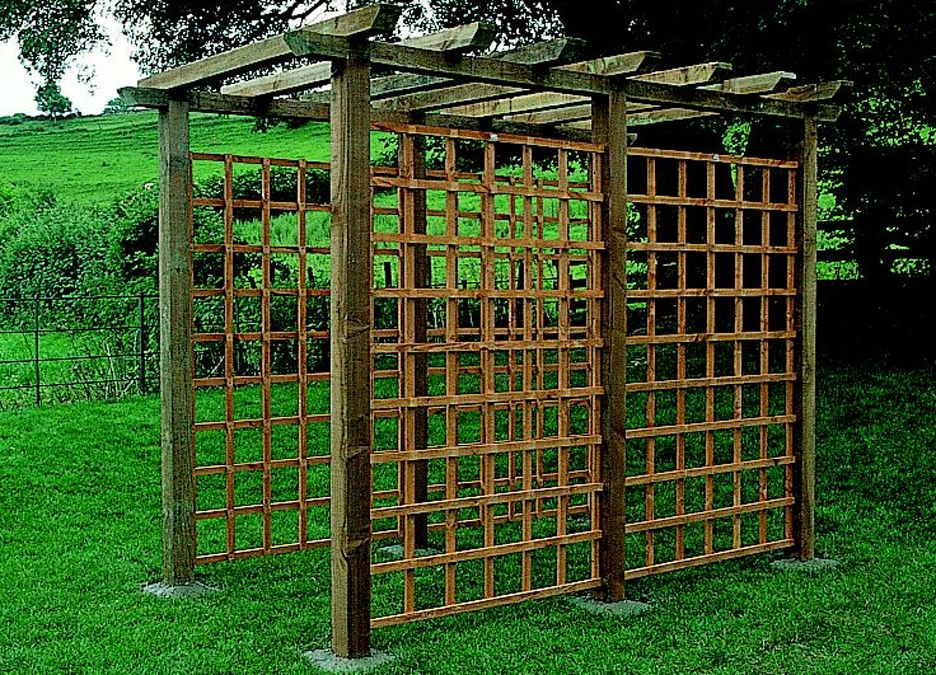 How to build a pergola 11 steps to pergola success Real Homes