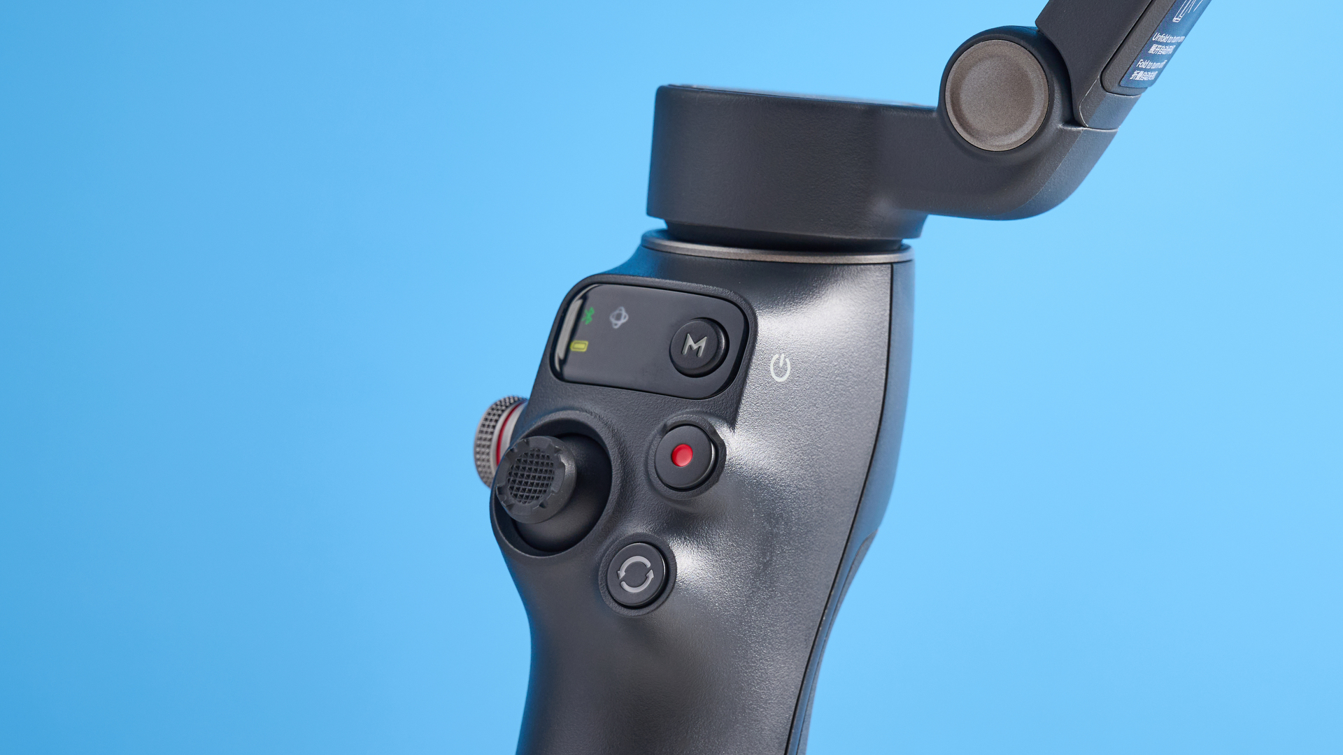 A DJI Osmo Mobile 8 pocket-sized mobile gimbal