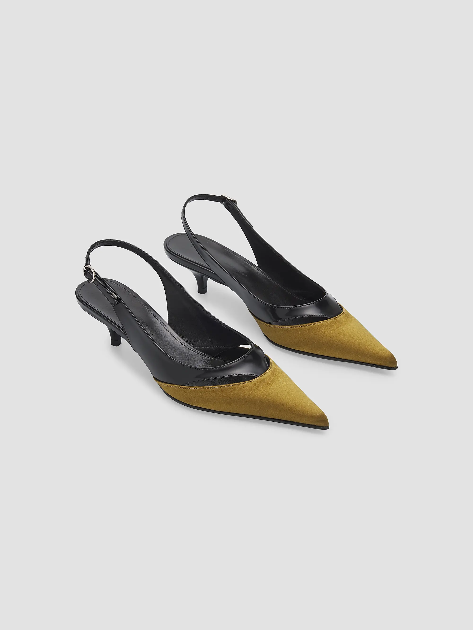 Slash 40mm Satin-Leather Mules