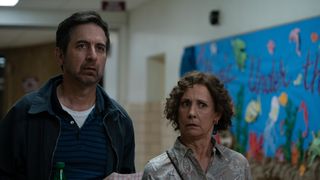 Ray Romano and Laurie Metcalf in Somewhere in Queens