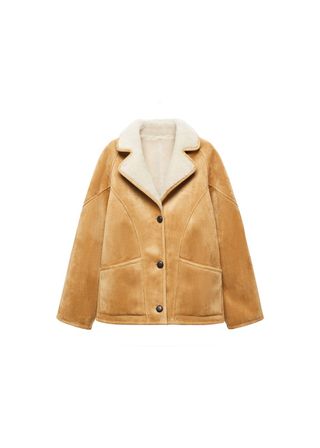 Double-sided coat with buttons - Women