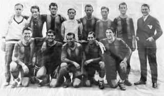 The Barcelona team who won the first-ever LaLiga title in 1929