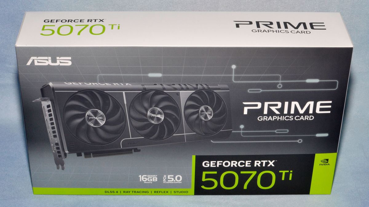 Nvidia RTX 5070 Ti / Asus GeForce RTX 5070 Ti Prime