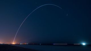 Relativity Space's Terran 1 rocket successfully blasted off for its test flight but malfunctioned three minutes after liftoff.