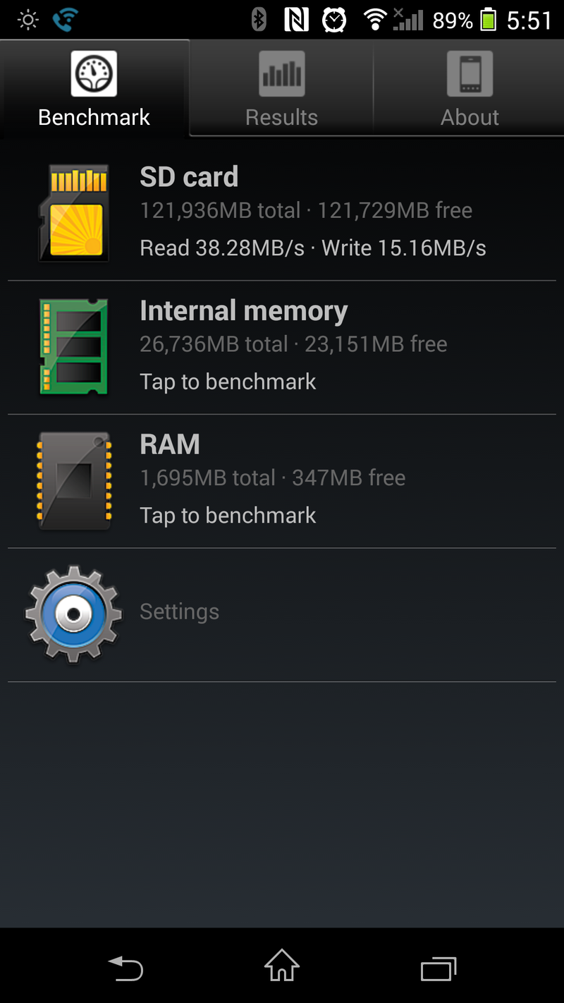 capacity; Xperia Z1s