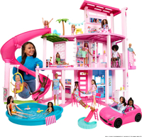 Barbie Dreamhouse 2023: Pool Party Doll House with 75+ Pieces and 3-Story Slide on Amazon for $139