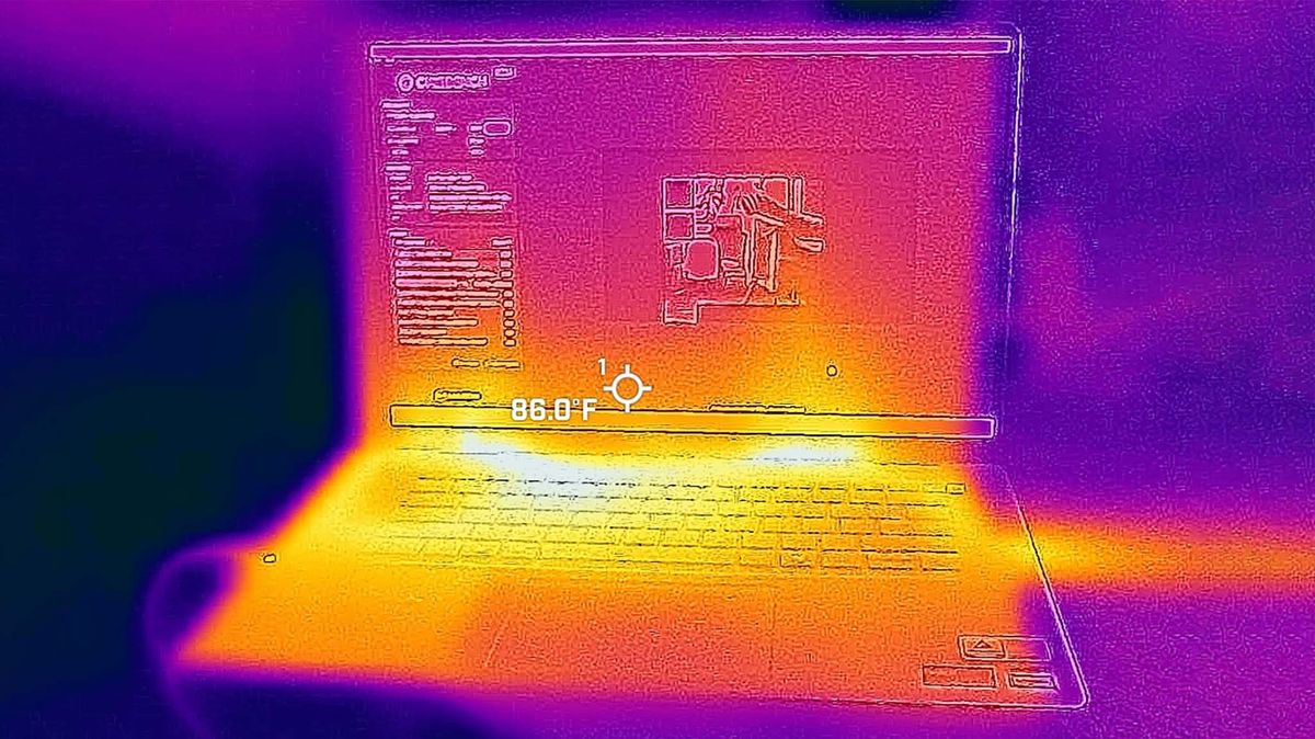 Dell Inspiron 16 Plus 7640 laptop thermals