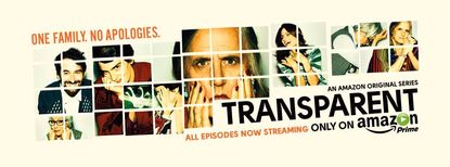 An advertisement for Amazon's TV show, 'Transparent'