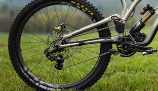 Disk brakes fitted to a mountain bike