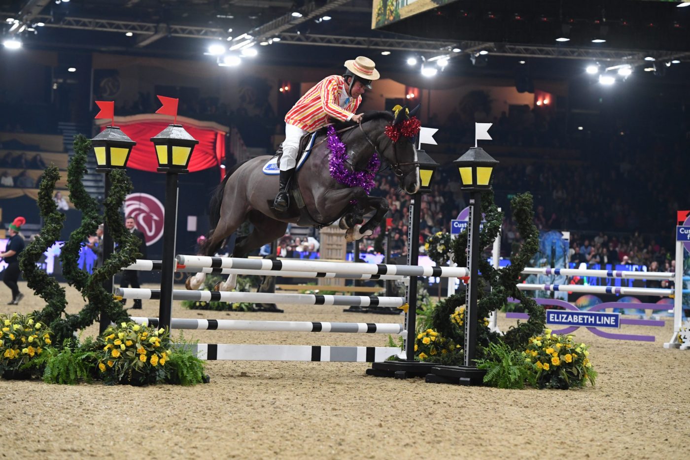 London International Horse Show fancy dress &amp;ndash; William Funnell