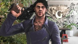 Best upcoming video game remakes and remasters; a man holds a large gun over his shoulder